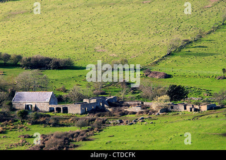 Partie de la village déserté de Tyneham Dorset UK Banque D'Images