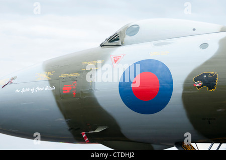 Avro Vulcan XH558 (close-up) Banque D'Images