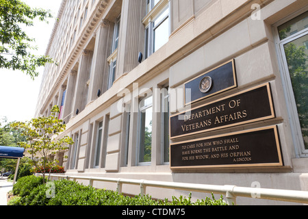 Département des affaires des anciens combattants siège - Washington, DC USA Banque D'Images