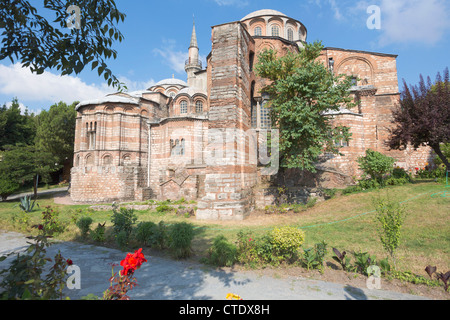 Istanbul, Turquie. L'église byzantine de Saint Sauveur à Chora. Banque D'Images