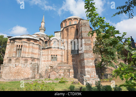 Istanbul, Turquie. L'église byzantine de Saint Sauveur à Chora. Banque D'Images