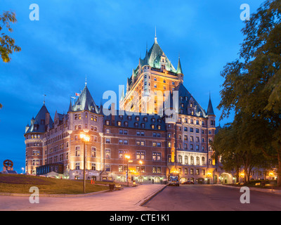 Fairmont Le Chateau Frontenac, Ville de Québec Banque D'Images