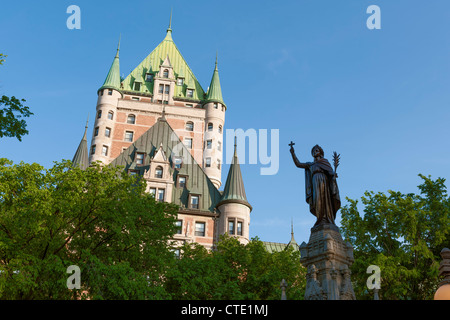 Fairmont Le Chateau Frontenac, Ville de Québec Banque D'Images