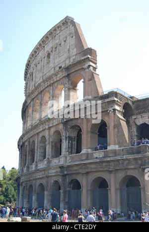 Rome Colloseo ampi,théâtre,Rome,Italie,gladiator,les touristes, colosseum Banque D'Images