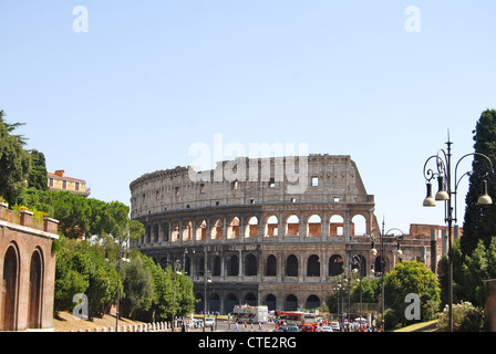 Rome Colloseo ampi,théâtre,Rome,Italie,gladiator,les touristes, colosseum Banque D'Images