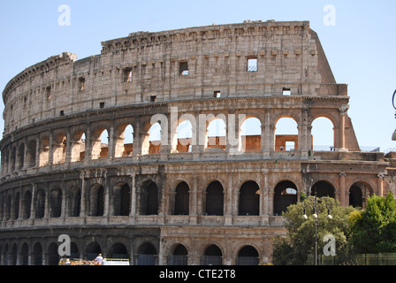 Rome Colloseo ampi,théâtre,Rome,Italie,gladiator,les touristes, colosseum Banque D'Images