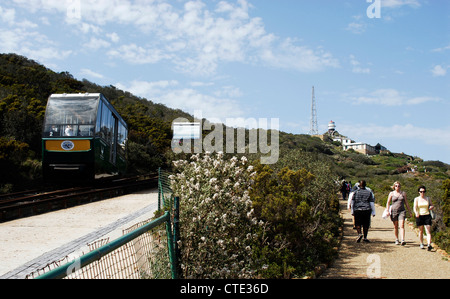 Flying Dutchman funiculaire Cape Point, Le Cap, Afrique du sud péninsulaire Banque D'Images