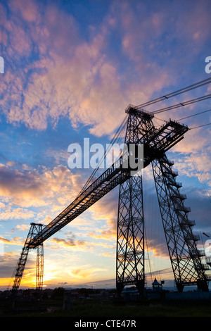 Pont du transporteur, Newport, Gwent, Pays de Galles, Royaume-Uni Banque D'Images