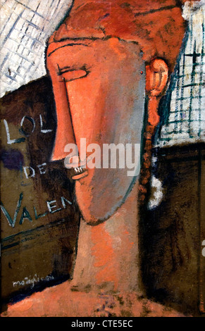 Lola de Valence 1915 Amedeo Modigliani (1884 - 1920) Italie Italien Banque D'Images