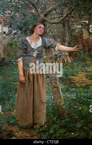 Joan de Arc 1879 par Jules Bastien-Lepage Français France 1848 - Paris 1884 Banque D'Images