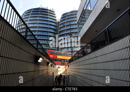 Métro de Londres, ville de Londres, Tower Hill. Banque D'Images