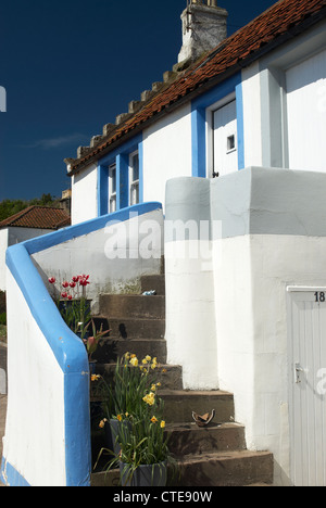 Chalet de pêche traditionnelle à l'Ecosse Pittenweem Banque D'Images