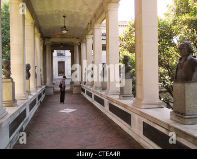 Hall of Fame pour de grands Américains à Bronx Community College Banque D'Images