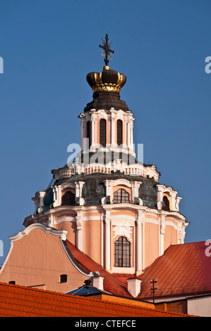 Église des Jésuites de St Casimir Vilnius Lituanie Banque D'Images