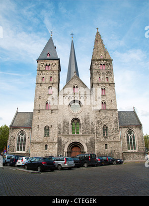 Bruxelles - façade ouest de st. Église Jacob Banque D'Images