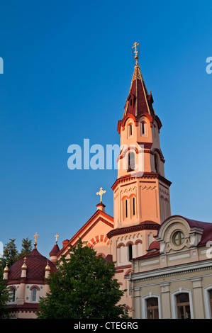 L'Église orthodoxe russe St Nicolas Vilnius Lituanie Banque D'Images