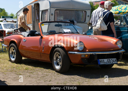 Location de Triumph Spitfire Mk IV Banque D'Images