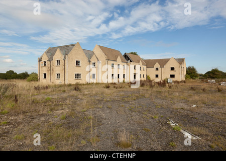 Développement du logement abandonné près de Gloucester, en Angleterre Banque D'Images