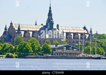 Le musée nordique, est un musée situé sur l'île de Djurgården, une dans le centre de Stockholm, Suède, dédié à l'histoire culturelle Banque D'Images