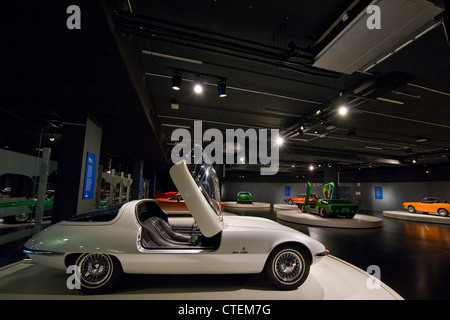 L'Italie, Piémont, Turin, Museo dell'automobile, musée de l'automobile Banque D'Images