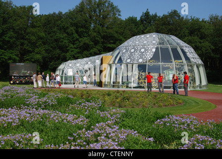 L'Azerbaïdjan pavilion à Floriade 2012 World Expo horticole Venlo, Pays-Bas Banque D'Images