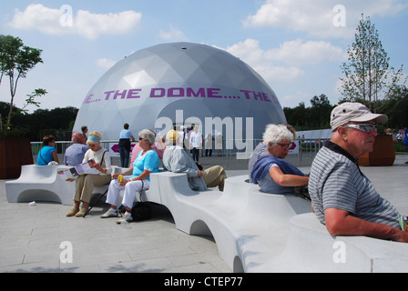 Le dôme à Floriade 2012 World Expo horticole Venlo, Pays-Bas Banque D'Images