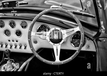 Cab AC Cobra MkII (noir et blanc) Banque D'Images