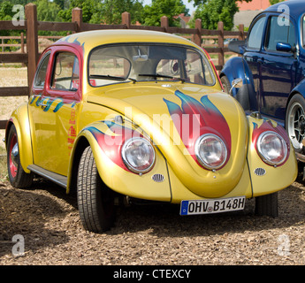 PAAREN IM GLIEN, ALLEMAGNE - le 26 mai : voitures Volkswagen, 'l'oldtimer show' dans MAFZ, 26 mai 2012 à Paaren im Glien, Allemagne Banque D'Images