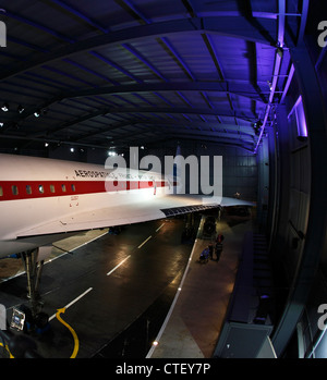 Fleet Air arm Museum, Yeovil concorde Banque D'Images