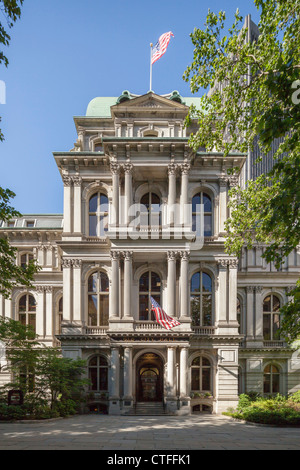 L'Ancien hôtel de ville de Boston Banque D'Images