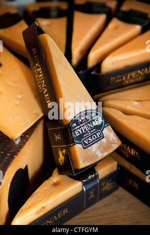 Les Pays-Bas, Amsterdam, bien connu de la marque de fromage. Reypenaer Banque D'Images