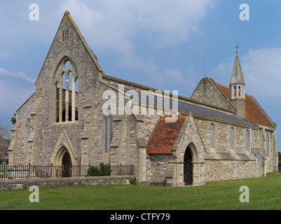 dh Royal Garrison Church PORTSMOUTH HAMPSHIRE Hospital of St Saint Nicholas Domus église ruiner royaume-uni angleterre Banque D'Images