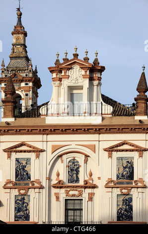 Espagne, Andalousie, Séville, Hospital de la Caridad, Banque D'Images