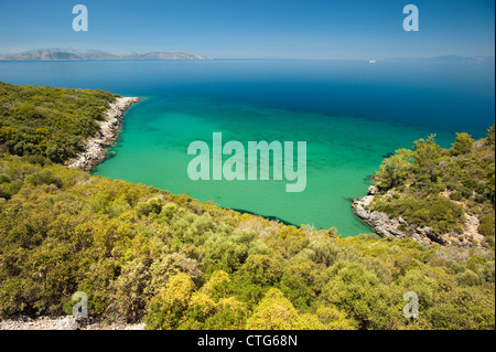 Vue panoramique du Parc National de Dilek Yarimadasi Kusadasi Turquie Banque D'Images