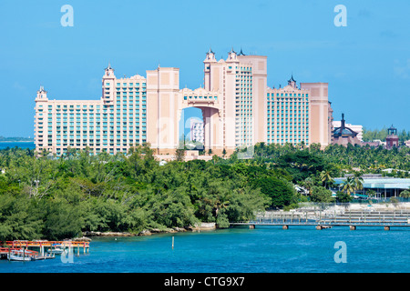 Atlantis Paradise Island Resort And Waterpark sur Paradise Island à Nassau, Bahamas Banque D'Images