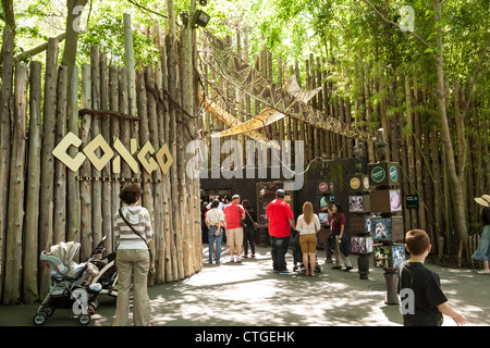 Le zoo du Bronx, Wildlife Conservation Society, Parc Bronx, Bronx, NYC Banque D'Images