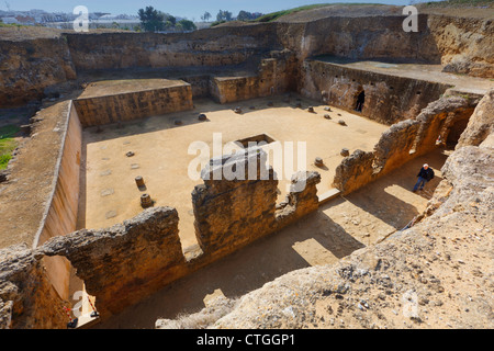 Le complexe archéologique, Carmona, Province de Séville, Espagne. Tumba de Servilia, le tombeau de Servilia. Banque D'Images