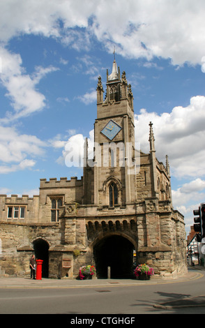 Porte de l'Est chapelle Warwick Warwickshire Angleterre UK Banque D'Images