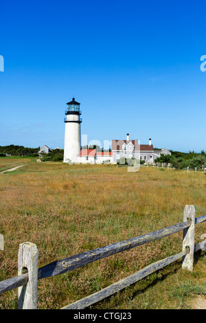 Highland Lighthouse Cape Cod, Cape Cod National Seashore, North Truro, Cape Cod, Massachusetts, USA Banque D'Images