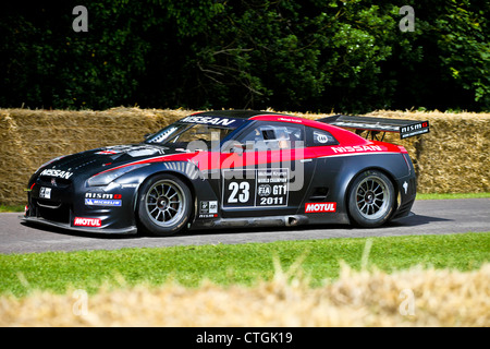 Sports cars démontrant à Goodwood Festival of Speed 2012 Banque D'Images