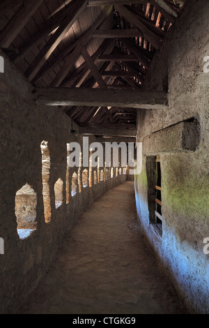 L'église fortifiée de Prejmer Prejmer, Transylvanie, Roumanie Banque D'Images