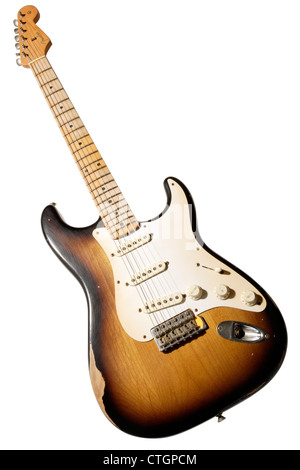 Guitare électrique Fender Stratocaster Banque D'Images