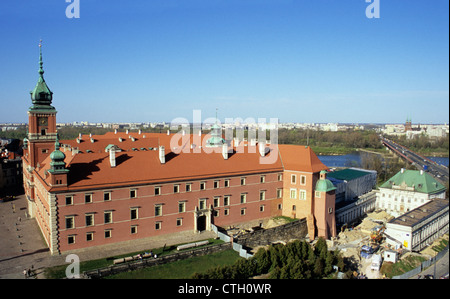 Château Royal, Varsovie, Pologne Banque D'Images