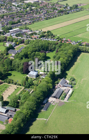 Les Pays-Bas, 's-Graveland, antenne. Domaine Spanderswoud. Aerial Banque D'Images