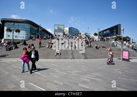 Westfield Stratford City Shopping Centre, Londres, Angleterre, Royaume-Uni Banque D'Images