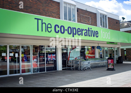 La coopérative supermarché Banque D'Images