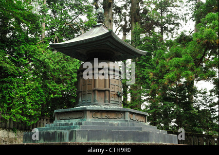 La Tombe de Tokugawa Ieyasu, Tosho-gu, Nikko, Tochigi Prefecture, Japan Banque D'Images