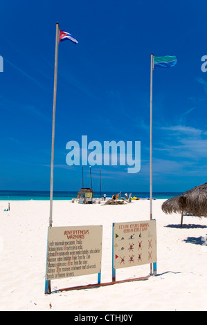 Sirena Beach, Cayo Largo del Sur, Cuba Banque D'Images