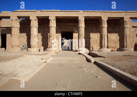 Temple funéraire de Seti I, Luxor, Egypt Banque D'Images