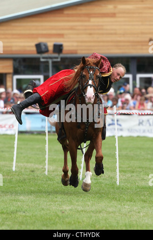 La préforme cosaques d'Ukraine au Royal Welsh Show 2012 Banque D'Images